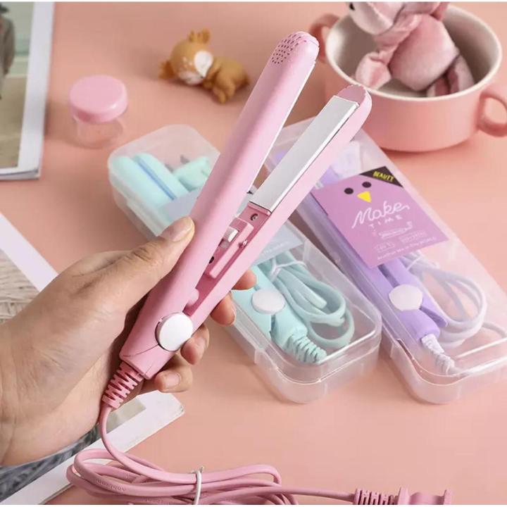 2 in 1 Mini Hair Straightener