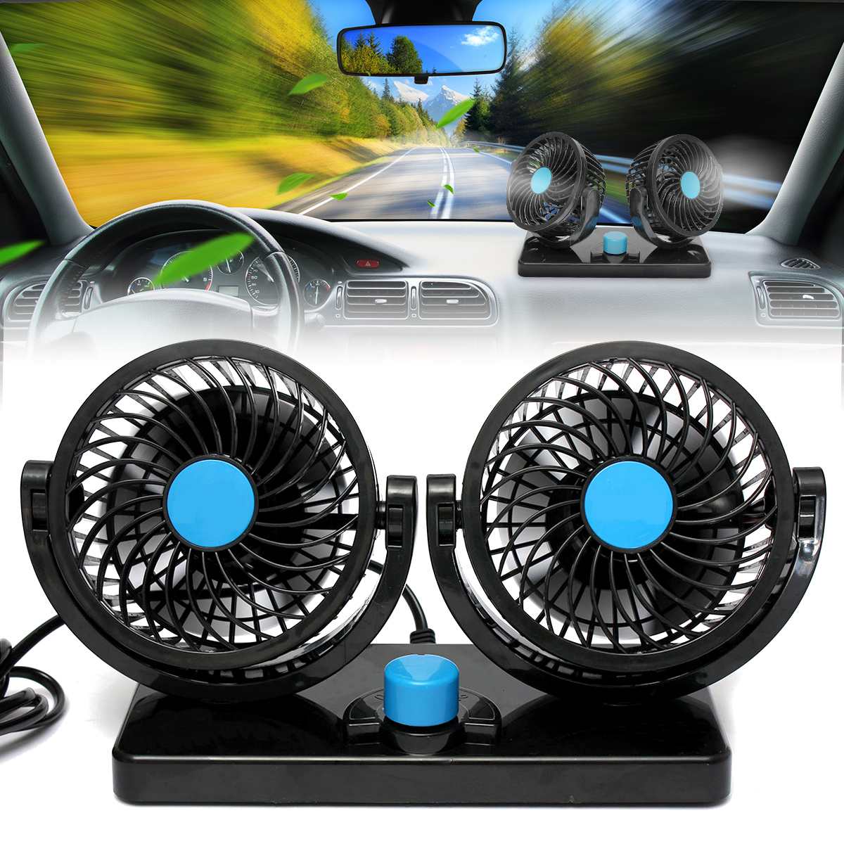 Portable Car Cooling Air Fan