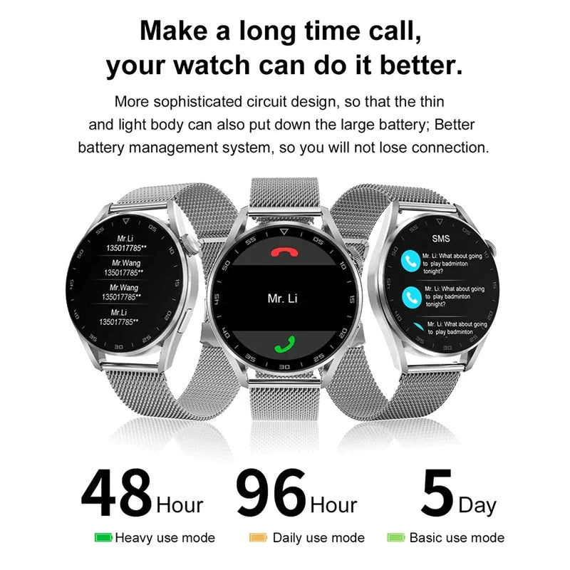 Dt3 Mattee smartwatch with 2 free straps