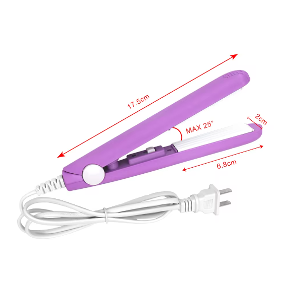 2 in 1 Mini Hair Straightener